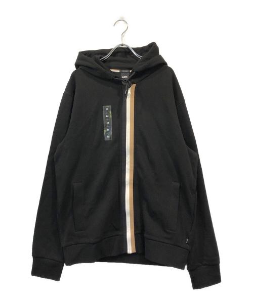 BOSS（ボス）BOSS (ボス) ジップパーカー ブラック サイズ:Mの古着・服飾アイテム