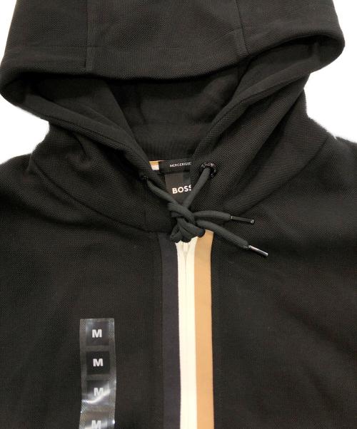 BOSS（ボス）BOSS (ボス) ジップパーカー ブラック サイズ:Mの古着・服飾アイテム