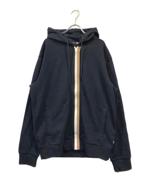 BOSS（ボス）BOSS (ボス) ジップパーカー ネイビー サイズ:Lの古着・服飾アイテム