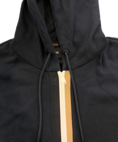 BOSS（ボス）BOSS (ボス) ジップパーカー ネイビー サイズ:Lの古着・服飾アイテム