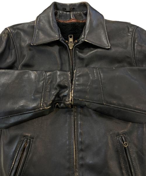 Schott（ショット）Schott (ショット) 643シングルレザージャケット ブラック サイズ:SIZE 34の古着・服飾アイテム