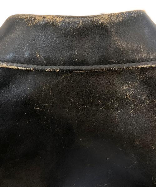 Schott（ショット）Schott (ショット) 643シングルレザージャケット ブラック サイズ:SIZE 34の古着・服飾アイテム