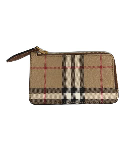 BURBERRY（バーバリー）BURBERRY (バーバリー) ノバチェックフラグメントケース ブラウンの古着・服飾アイテム