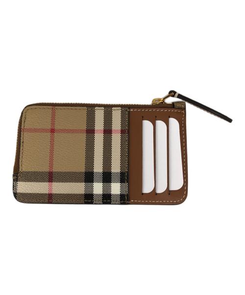 BURBERRY（バーバリー）BURBERRY (バーバリー) ノバチェックフラグメントケース ブラウンの古着・服飾アイテム