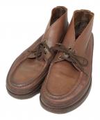 RUSSELL MOCCASINラッセルモカシン）の古着「クレーチャッカブーツ」｜ブラウン