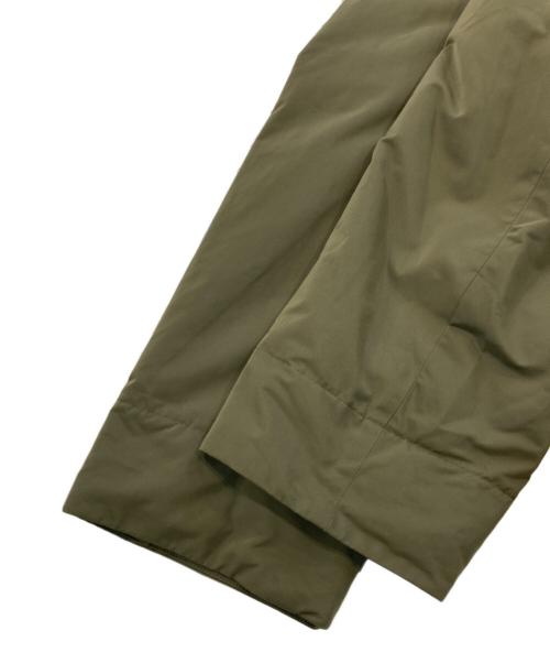 LE GLAZIK（ル グラジック）LE GLAZIK (ル グラジック) ノーカラーダウンコート カーキ サイズ:SIZE 36の古着・服飾アイテム