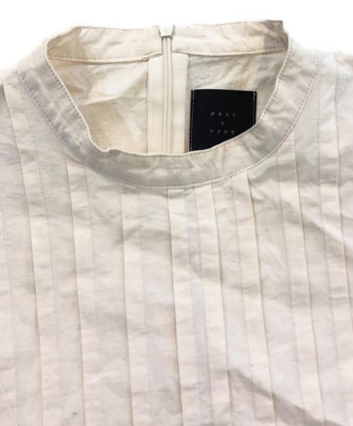 オオカミとフクロウ（オオカミトフクロウ）オオカミとフクロウ (オオカミトフクロウ) ブラウスワンピース アイボリー サイズ:-の古着・服飾アイテム