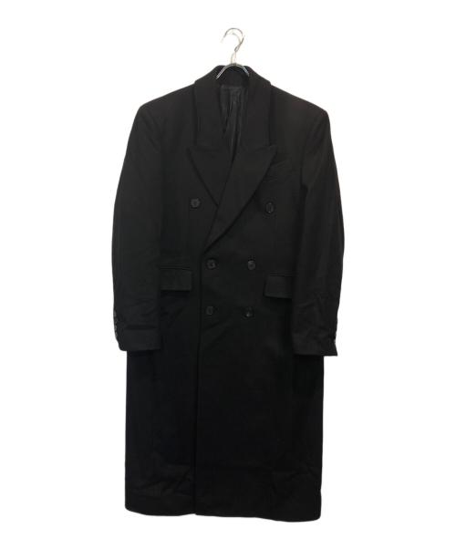 LMOOD（エルムード）LMOOD (エルムード) カシミア混ダブルコート ブラック サイズ:SIZE 44の古着・服飾アイテム