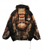 THE NORTH FACE×SUPREMEザ ノース フェイス×シュプリーム）の古着「800-Fill Half Zip Hooded Pullover Times Square」｜マルチカラー