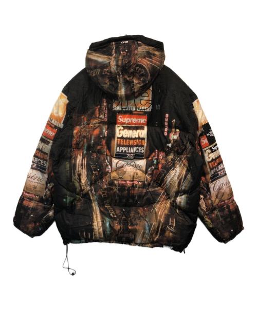 THE NORTH FACE（ザ ノース フェイス）THE NORTH FACE (ザ ノース フェイス) Supreme (シュプリーム) 800-Fill Half Zip Hooded Pullover Times Square マルチカラー サイズ:SIZE XLの古着・服飾アイテム