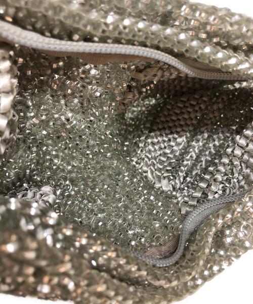 ANTEPRIMA（アンテプリマ）ANTEPRIMA (アンテプリマ) リボン型ワイヤーチェーンショルダーバッグ グレーの古着・服飾アイテム