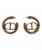 Christian Diorクリスチャン ディオール）の古着「MONTAIGNE フープピアス」｜ゴールド