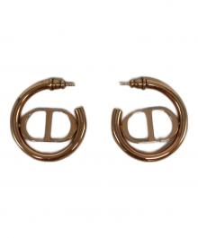Christian Dior（クリスチャン ディオール）の古着「MONTAIGNE フープピアス」｜ゴールド