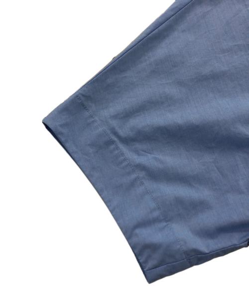 PAUL SMITH（ポールスミス）Paul Smith (ポールスミス) ダブルレイヤードシャツワンピース ブルー サイズ:SIZE 42の古着・服飾アイテム