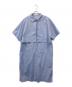 Paul Smith（ポールスミス）の古着「ダブルレイヤードシャツワンピース」｜ブルー