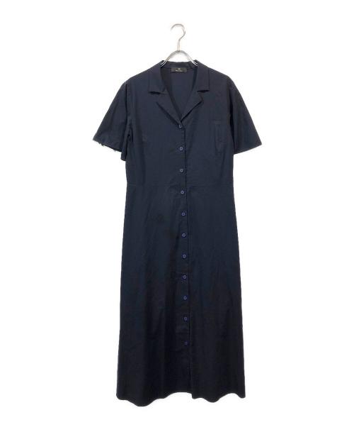 PAUL SMITH（ポールスミス）Paul Smith (ポールスミス) シャツワンピース ネイビー サイズ:SIZE 40の古着・服飾アイテム