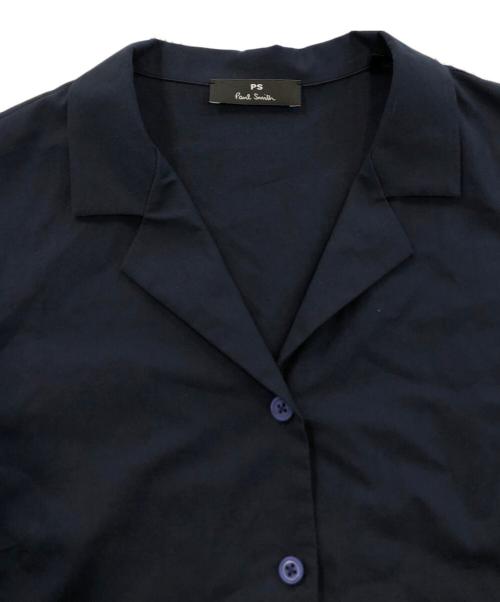 PAUL SMITH（ポールスミス）Paul Smith (ポールスミス) シャツワンピース ネイビー サイズ:SIZE 40の古着・服飾アイテム