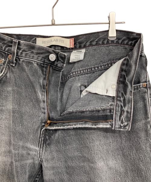 LEVI'S（リーバイス）LEVI'S (リーバイス) 505ブラックデニムパンツ ブラック サイズ:SIZE 86cm (W34)の古着・服飾アイテム