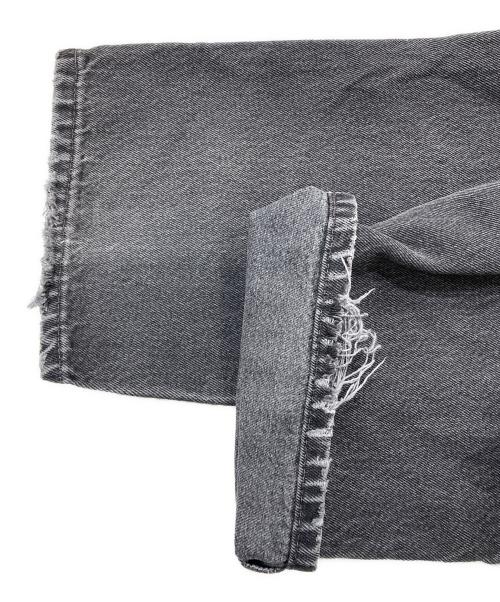 LEVI'S（リーバイス）LEVI'S (リーバイス) 505ブラックデニムパンツ ブラック サイズ:SIZE 86cm (W34)の古着・服飾アイテム