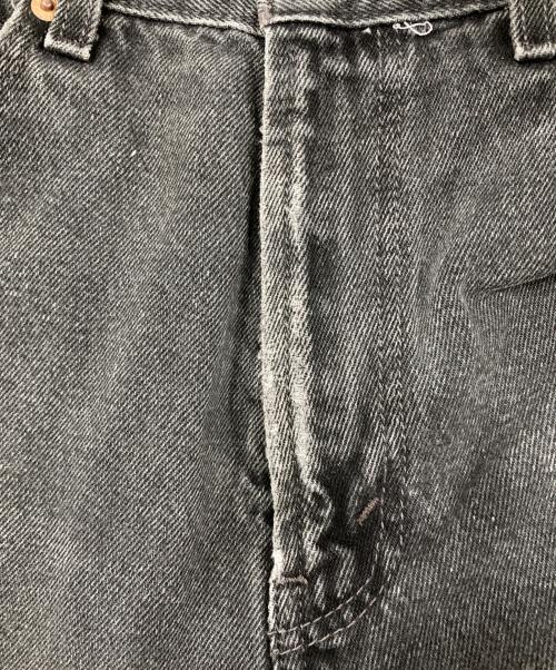 LEVI'S（リーバイス）LEVI'S (リーバイス) 505ブラックデニムパンツ ブラック サイズ:SZIE 86cm (W34)の古着・服飾アイテム