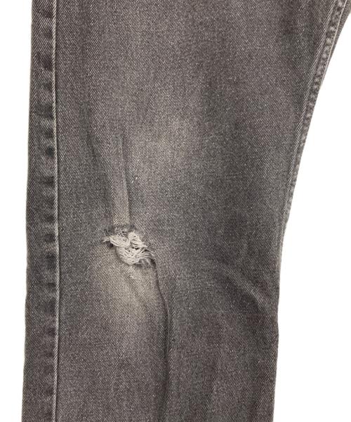 LEVI'S（リーバイス）LEVI'S (リーバイス) 505ブラックデニムパンツ ブラック サイズ:SZIE 86cm (W34)の古着・服飾アイテム