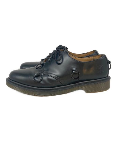 Dr.Martens（ドクターマーチン）Dr.Martens (ドクターマーチン) RAF SIMONS (ラフシモンズ) ニッケルリング 3ホール シューズ ブラック サイズ:SIZE UK9の古着・服飾アイテム