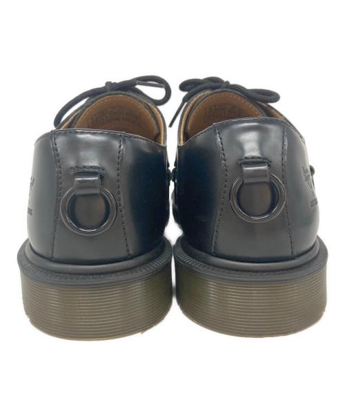 Dr.Martens（ドクターマーチン）Dr.Martens (ドクターマーチン) RAF SIMONS (ラフシモンズ) ニッケルリング 3ホール シューズ ブラック サイズ:SIZE UK9の古着・服飾アイテム