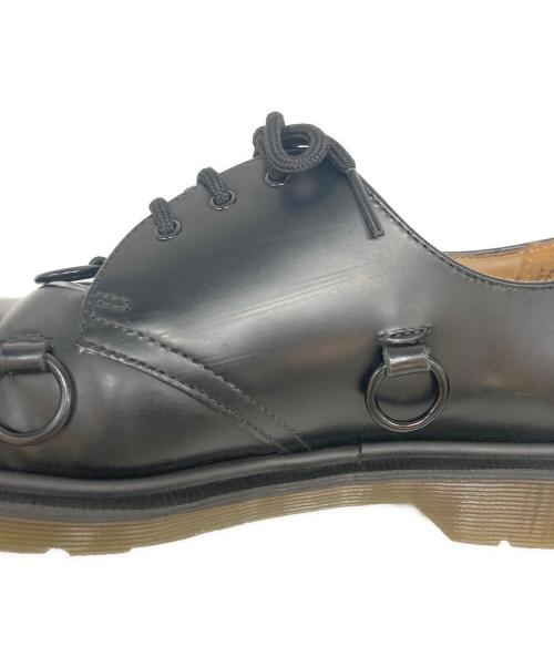 Dr.Martens（ドクターマーチン）Dr.Martens (ドクターマーチン) RAF SIMONS (ラフシモンズ) ニッケルリング 3ホール シューズ ブラック サイズ:SIZE UK9の古着・服飾アイテム