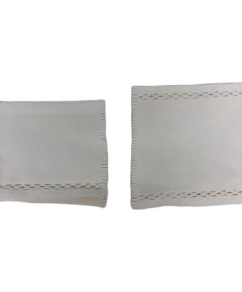 ISSEY MIYAKE（イッセイミヤケ）ISSEY MIYAKE (イッセイミヤケ) タートルネックニット ホワイト サイズ:2の古着・服飾アイテム