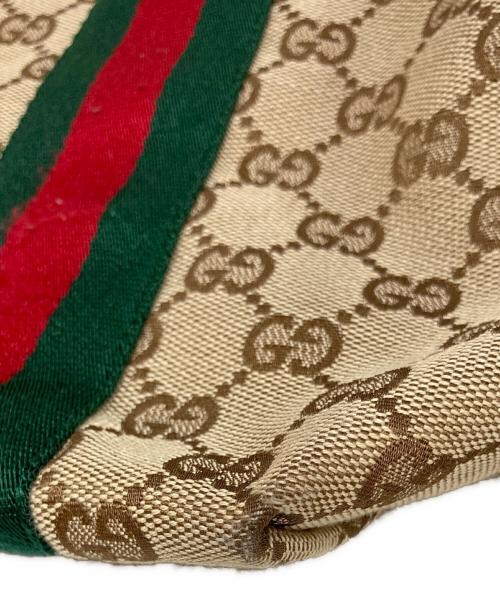 GUCCI（グッチ）GUCCI (グッチ) チャーム付トートバッグ イエローの古着・服飾アイテム