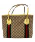 GUCCI（グッチ）の古着「チャーム付トートバッグ」｜イエロー