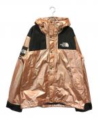 THE NORTH FACE×SUPREMEザ ノース フェイス×シュプリーム）の古着「METALLIC MOUNTAIN JACKET」｜ピンク×ゴールド