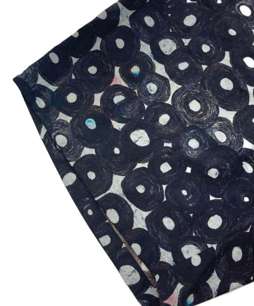 HERALBONY（ヘラルボニー）HERALBONY (ヘラルボニー) リラックスハーフパンツ「（無題）（丸）」 ブラック サイズ:SIZE SMの古着・服飾アイテム