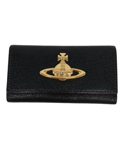 Vivienne Westwood（ヴィヴィアンウエストウッド）Vivienne Westwood (ヴィヴィアンウエストウッド) オーブプレートキーケース ブラックの古着・服飾アイテム