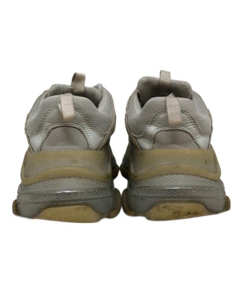 BALENCIAGA（バレンシアガ）BALENCIAGA (バレンシアガ) トリプルS クリアソール グレー サイズ:26.5の古着・服飾アイテム