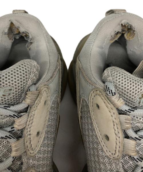 BALENCIAGA（バレンシアガ）BALENCIAGA (バレンシアガ) トリプルS クリアソール グレー サイズ:26.5の古着・服飾アイテム