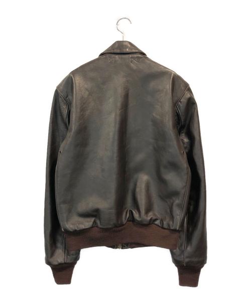 VANSON（バンソン）VANSON (バンソン) A-2フライトジャケット ブラウン サイズ:SIZE 40の古着・服飾アイテム