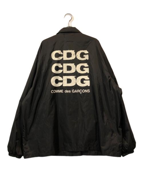 CDG（シーディージー）CDG (シーディージー) バックプリントコーチジャケット ブラック サイズ:XLの古着・服飾アイテム