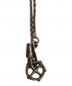 TARO WASHIMIタロウワシミ）の古着「サンダーフックソリッドホイールチェーンネックレス」｜シルバー