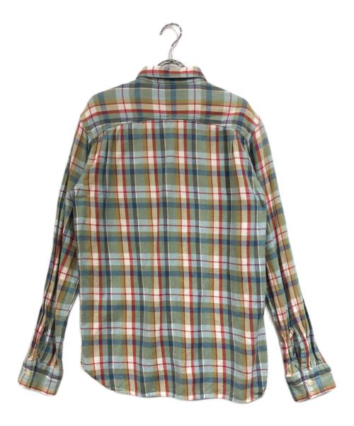 FIVE BROTHER（ファイブブラザー）FIVE BROTHER (ファイブブラザー) ヴィンテージチェックネルシャツ グリーン サイズ:SIZE Mの古着・服飾アイテム
