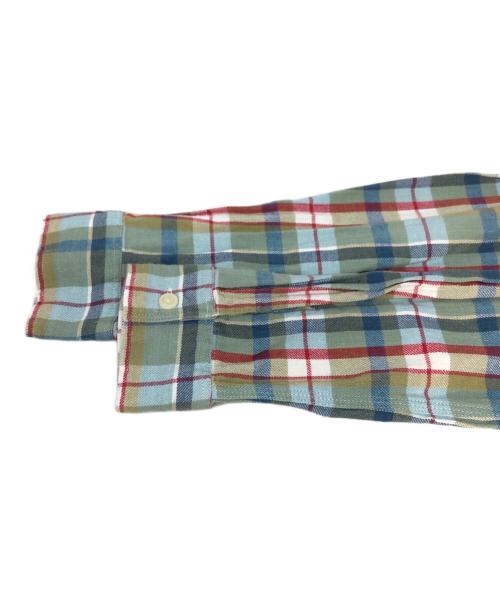 FIVE BROTHER（ファイブブラザー）FIVE BROTHER (ファイブブラザー) ヴィンテージチェックネルシャツ グリーン サイズ:SIZE Mの古着・服飾アイテム
