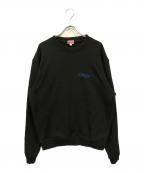 KENZOケンゾー）の古着「ポピーバックプリントスウェット」｜ブラック