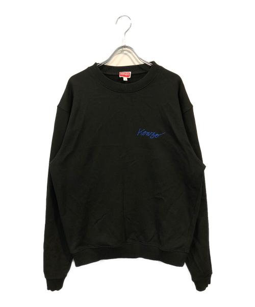 KENZO（ケンゾー）KENZO (ケンゾー) ポピーバックプリントスウェット ブラック サイズ:Sの古着・服飾アイテム