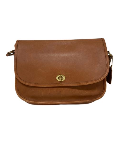 COACH（コーチ）COACH (コーチ) ショルダーバッグ キャメルの古着・服飾アイテム