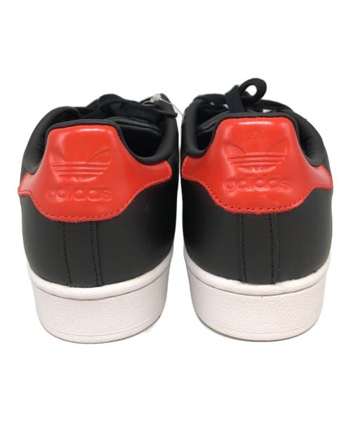 adidas（アディダス）adidas (アディダス) Superstar Bold ブラック×レッド サイズ:SIZE 28cmの古着・服飾アイテム