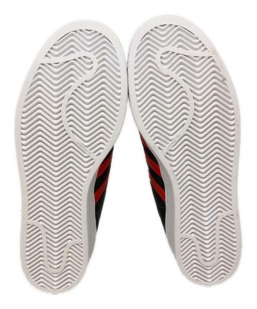 adidas（アディダス）adidas (アディダス) Superstar Bold ブラック×レッド サイズ:SIZE 28cmの古着・服飾アイテム