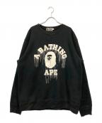 A BATHING APEア ベイシング エイプ）の古着「スウェット」｜ブラック