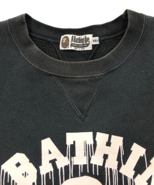 A BATHING APE（ア ベイシング エイプ）A BATHING APE (ア ベイシング エイプ) スウェット ブラック サイズ:SIZE XXLの古着・服飾アイテム