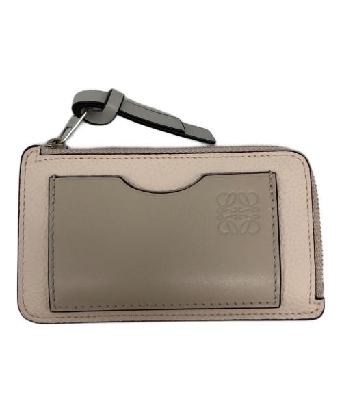LOEWE（ロエベ）LOEWE (ロエベ) コインカードホルダー ベージュの古着・服飾アイテム