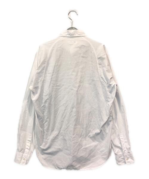 sans limite（サンリミット）Sans limite (サンリミット) 切替チェックシャツ ブルー×ホワイト サイズ:SIZE 1の古着・服飾アイテム